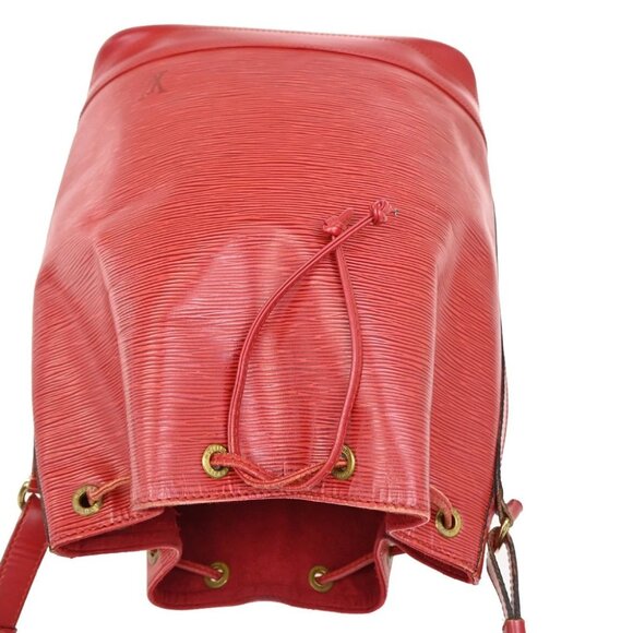 LOUIS VUITTON Noe GM LV Drawstring Shoulder Bag Epi Leather Red - Picture 5 of 14